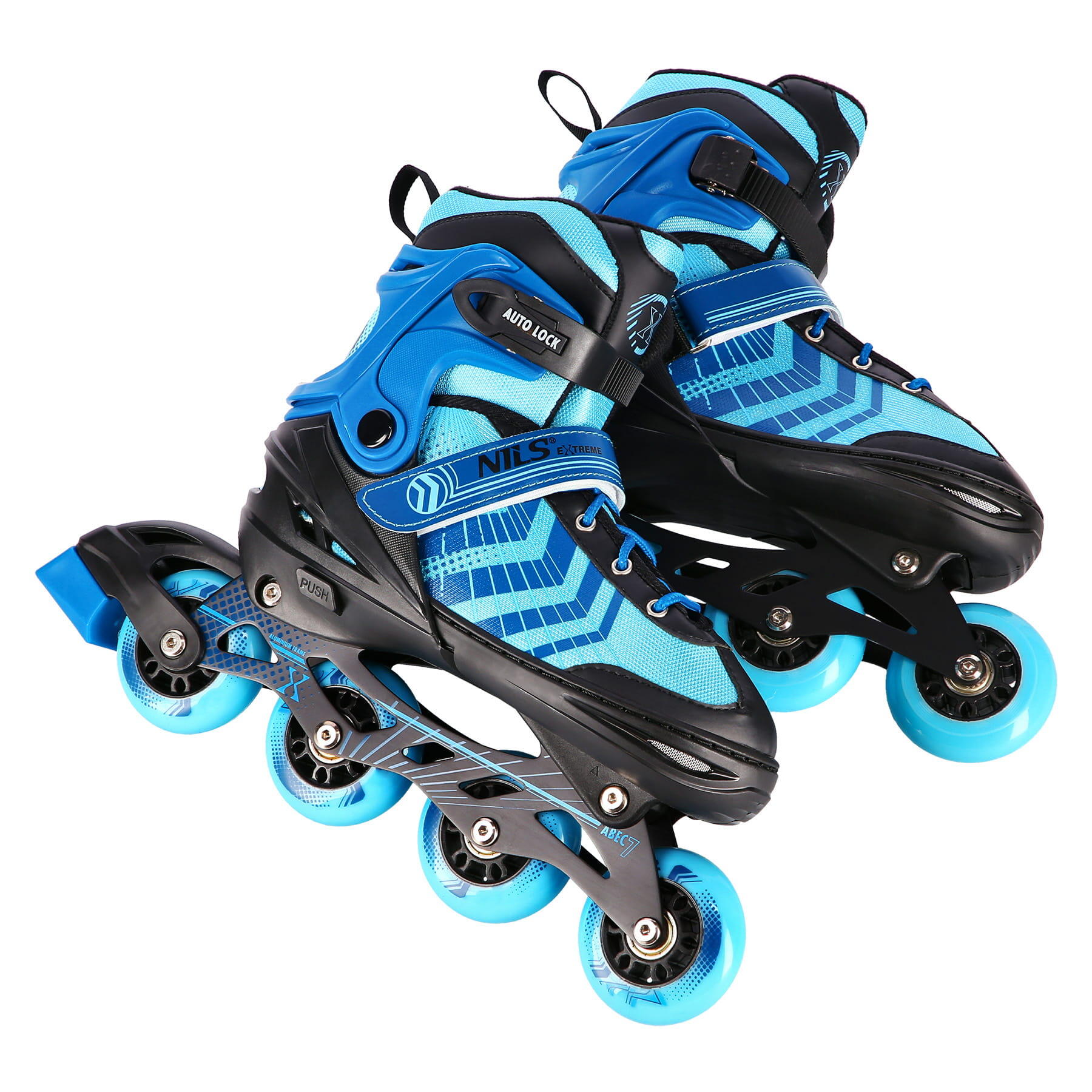 Schlittschuhe mit austauschbarem Hockey Skate 4in1 NH18192A Nils Extreme 4/7