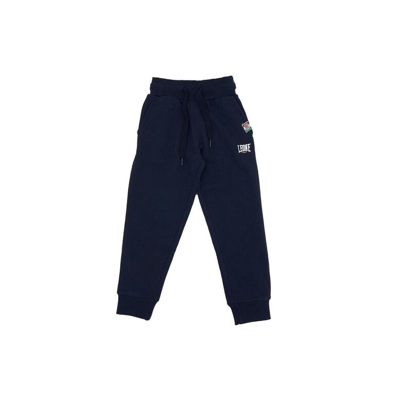Pantaloni in felpa da bambino logo piccolo Basic Pantaloni in felpa da bambino logo piccolo Basic