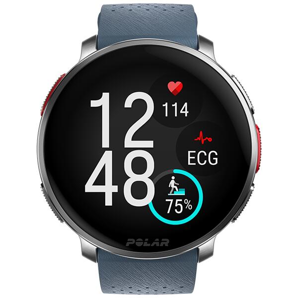 MONTRE CONNECTÉE PREMIUM MULTISPORT GPS CARDIO POLAR VANTAGE V3 BLEU