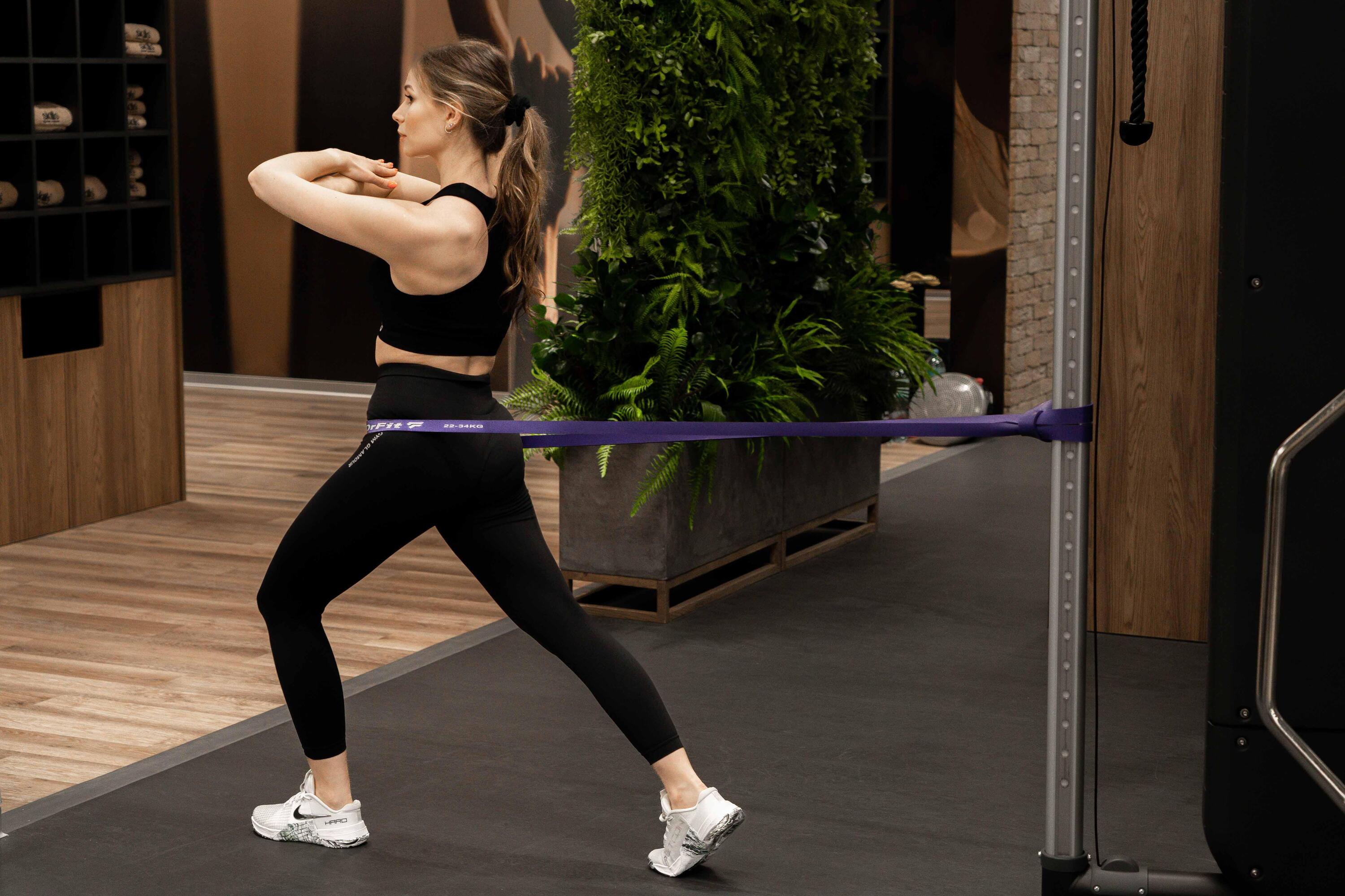 Taśma Oporowa Power Band do Ćwiczeń i Rehabilitacji DrFit 6/6