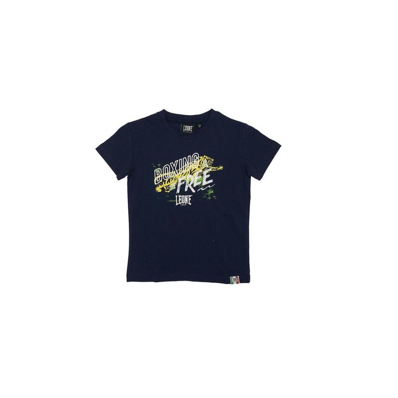 Tricou cu maneca scurta cu imprimeu Basic si logo