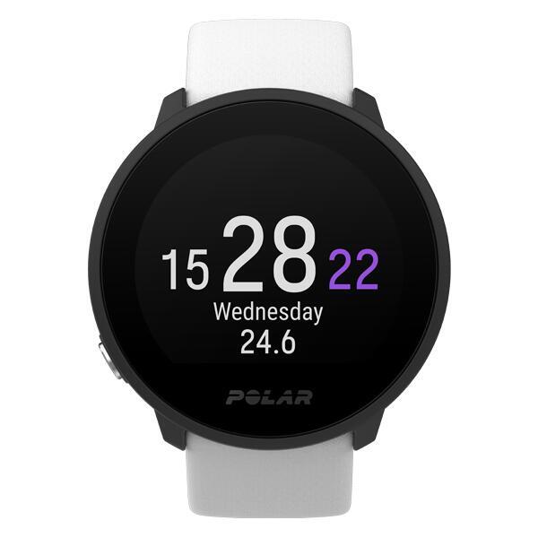 MONTRE CONNECTÉE FITNESS AVEC SUIVI DU SOMMEIL (SILICONE) POLAR UNITE BLANC