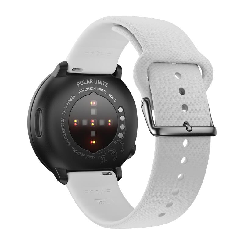 MONTRE CONNECTÉE FITNESS AVEC SUIVI DU SOMMEIL (SILICONE) POLAR UNITE BLANC