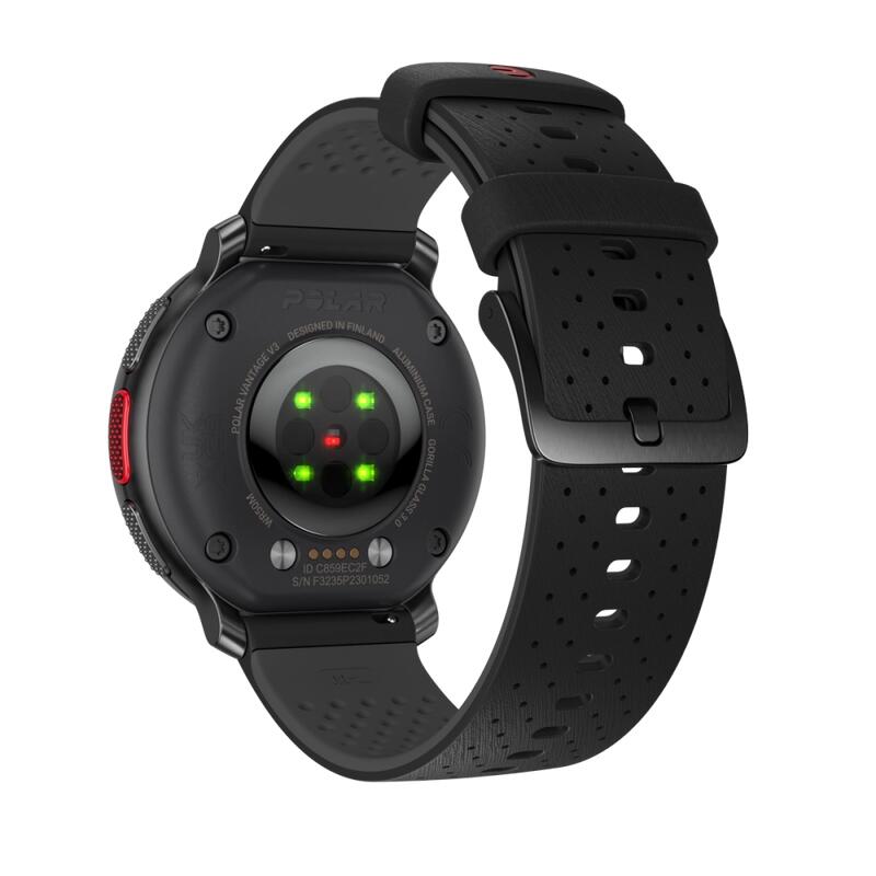 Reloj Multisport Premium - GPS, Barómetro, Mapas, SpO2, ECG - Vantage V3 Negro