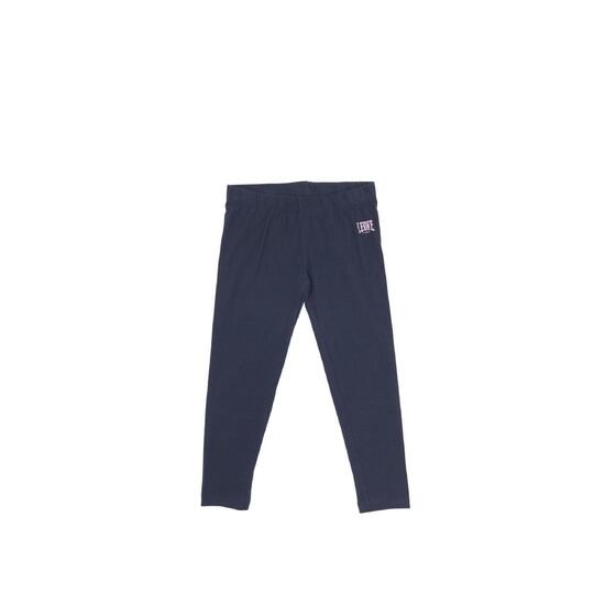 Legginsy dziewczęce basic z małym logo