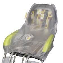 Copertura antipioggia posteriore Qibbel per seggiolino bici.