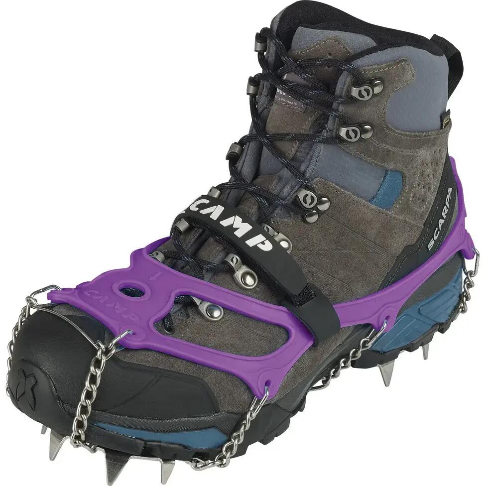 Ice Crampons CAMP Ice Master Evo 13 Steel Points 15 mm Velcro Ventilated Shell