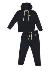 Survêtement fille avec capuche et zip intégral Basic