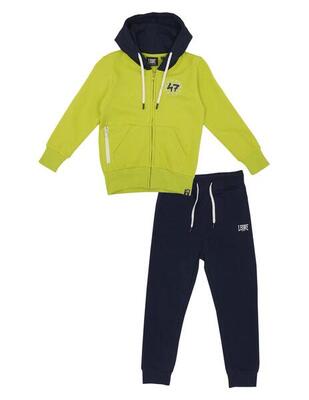 Baby-Trainingsanzug mit Kapuze und durchgehendem Reißverschluss Basic