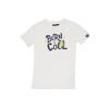 "Born Cool" Basic T-shirt met korte mouwen en print voor jongens
