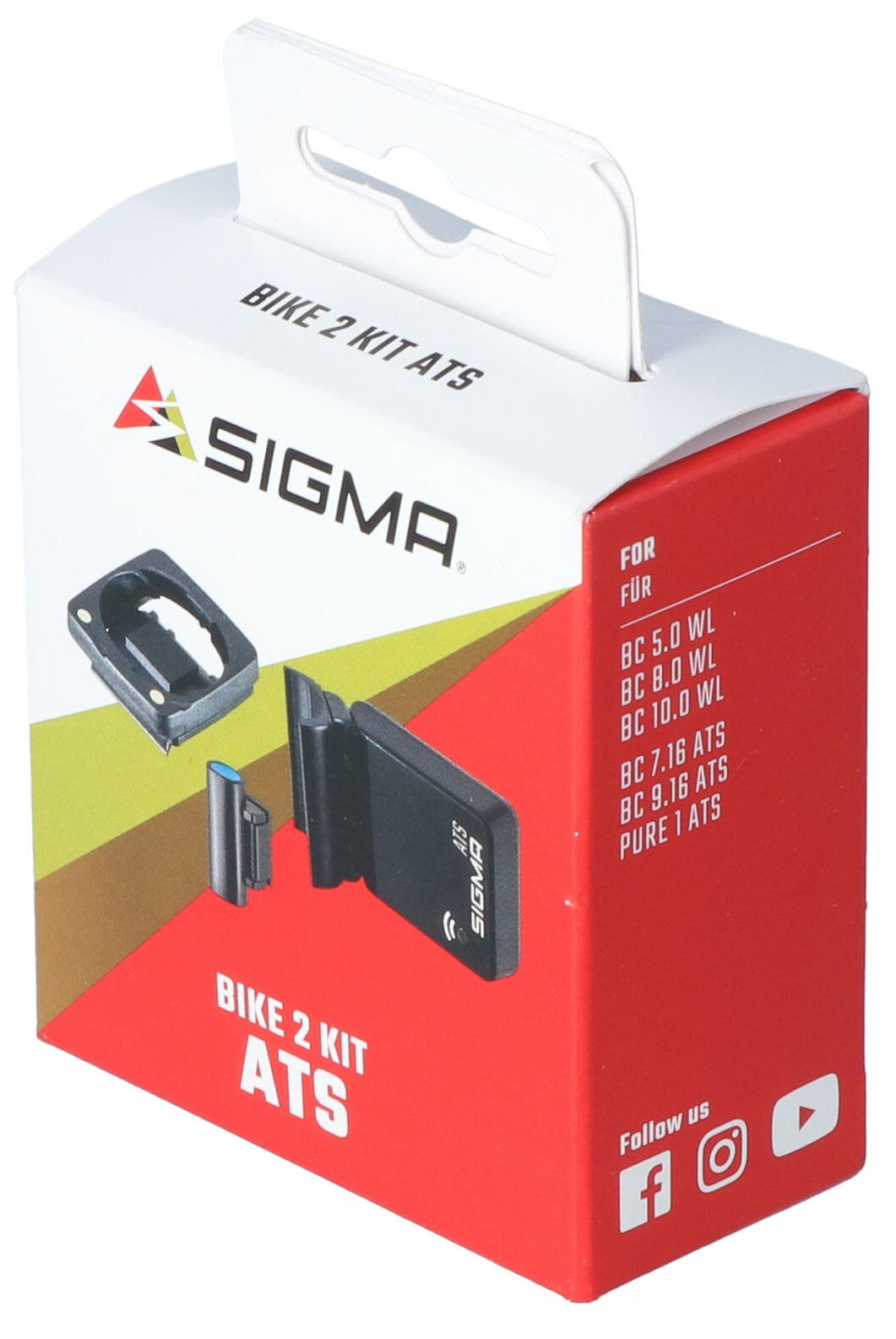 Conjunto de canal de velocidad Sigma ATS – Sensor, Imán y Soporte 2/7