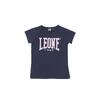 T-shirt fille manches courtes avec grand logo Basic