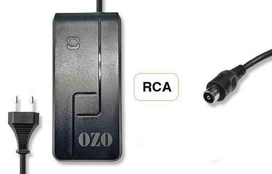 Chargeur 36V 2A pour batterie Lithium de vélo électrique prise RCA
