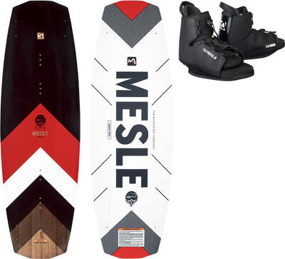 Wakeboard Set Pilot 138 cm mit Duro Bindung Boot & Seilbahn Erwachsene