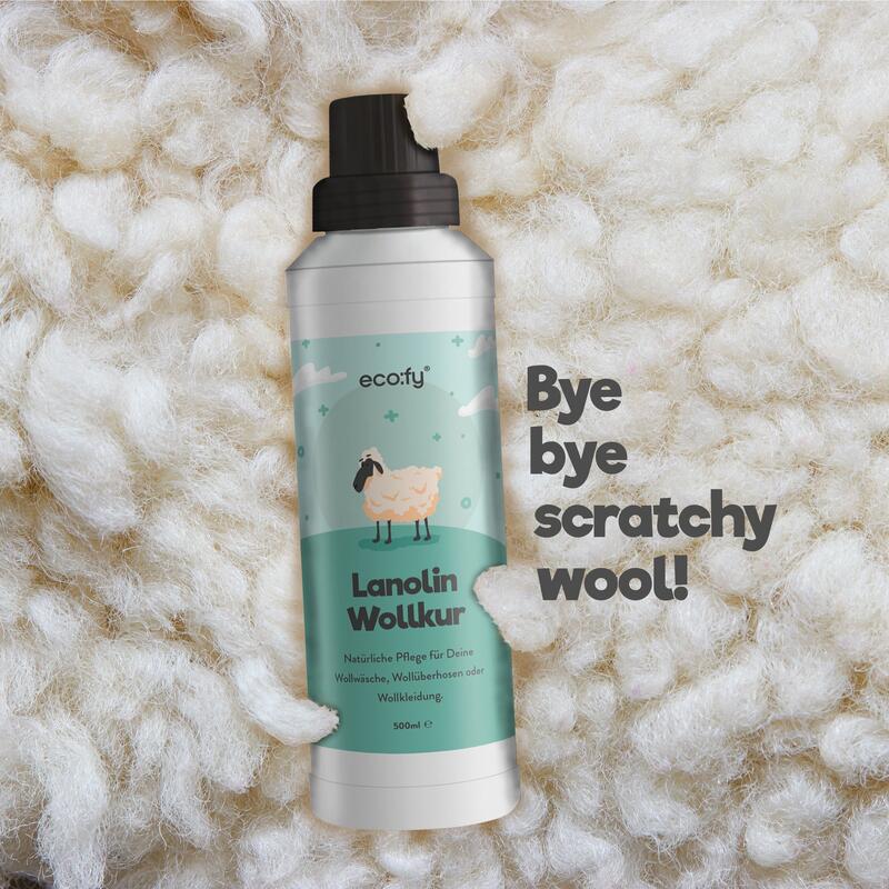 Cura della lana di lanolina • cura delicata per un'assistenza naturale