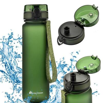 Drinkfles fitness volwassenen duurzaam tritan. lekvrij. 500 ml