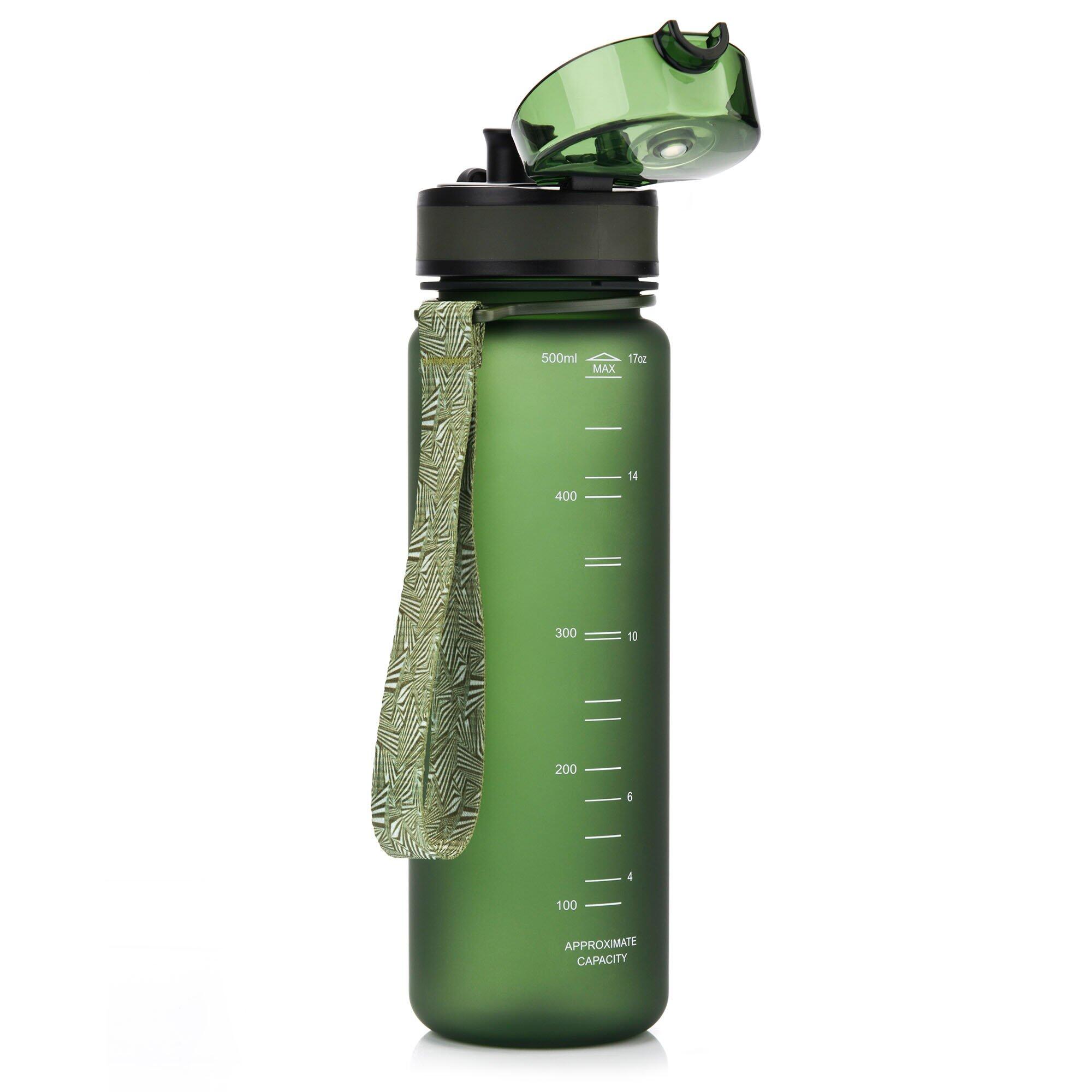Botella Meteor 500 ml - Tritan, cierre hermético, medidor y colador 2/6
