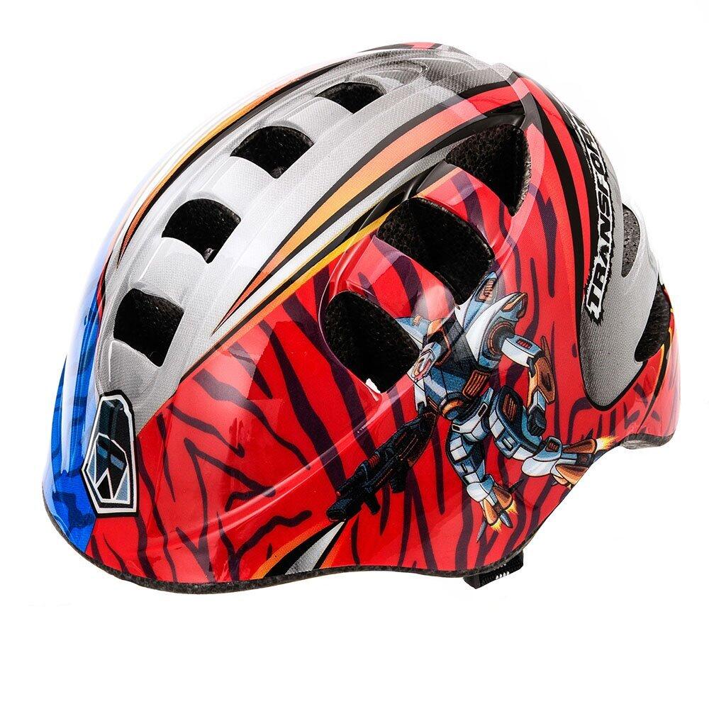 Kask rowerowy dziecięcy Meteor MA-2 DOTS regulowany z welurową wyściółką