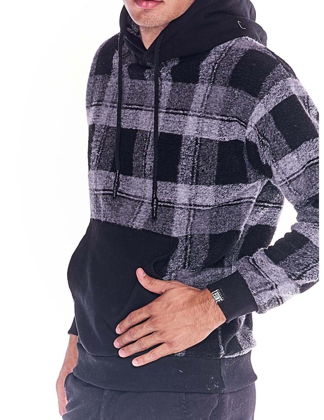 Sweat homme Work Leisure en laine tartan 5/7