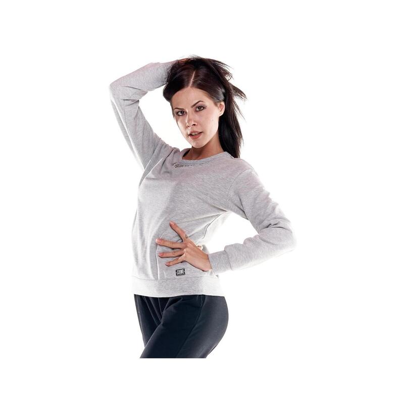 Sweat-shirt à col ras du cou Greysongreys Strass pour femme