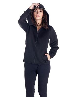 Felpa da donna neoprene con cappuccio Shine On