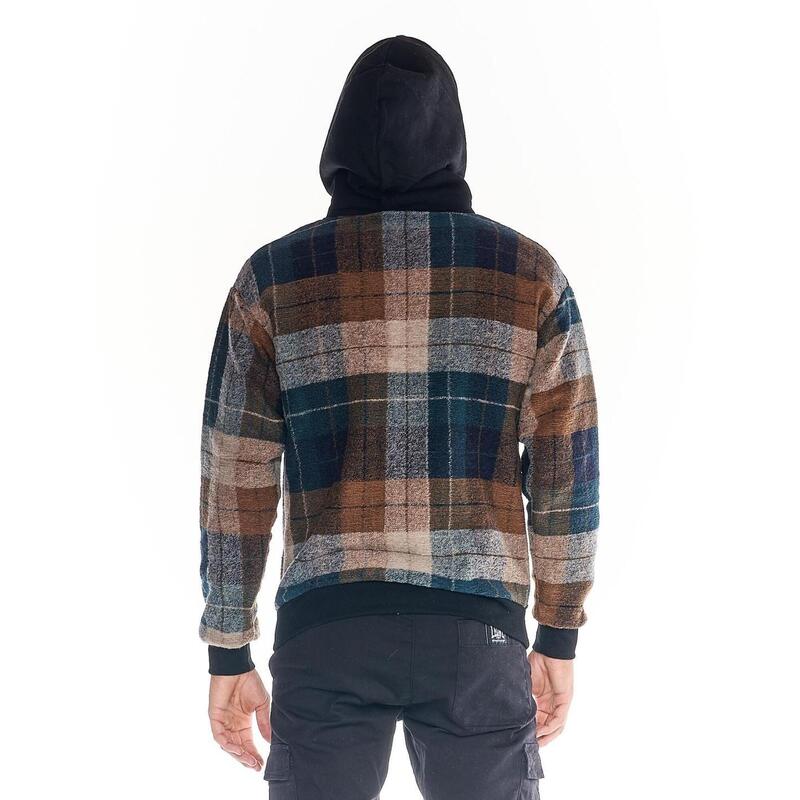 Sweat homme Work Leisure en laine tartan