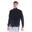 Sweatshirt homem com gola alta e Ã­cone de leÃ£o com Zipper completo Soft Basic