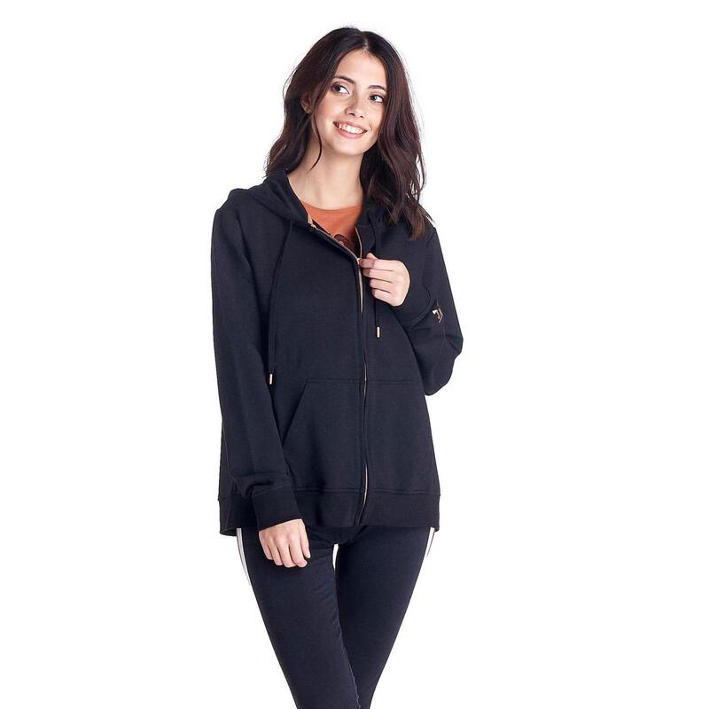 Woman hoody full zip Active Zone