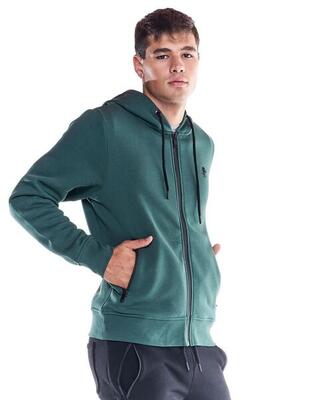 Kapuzenpullover für männer leone full zip soft basic