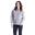 Felpa da donna trapuntata cappuccio full zip Greysongrey