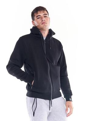Kapuzenpullover für männer leone full zip soft basic