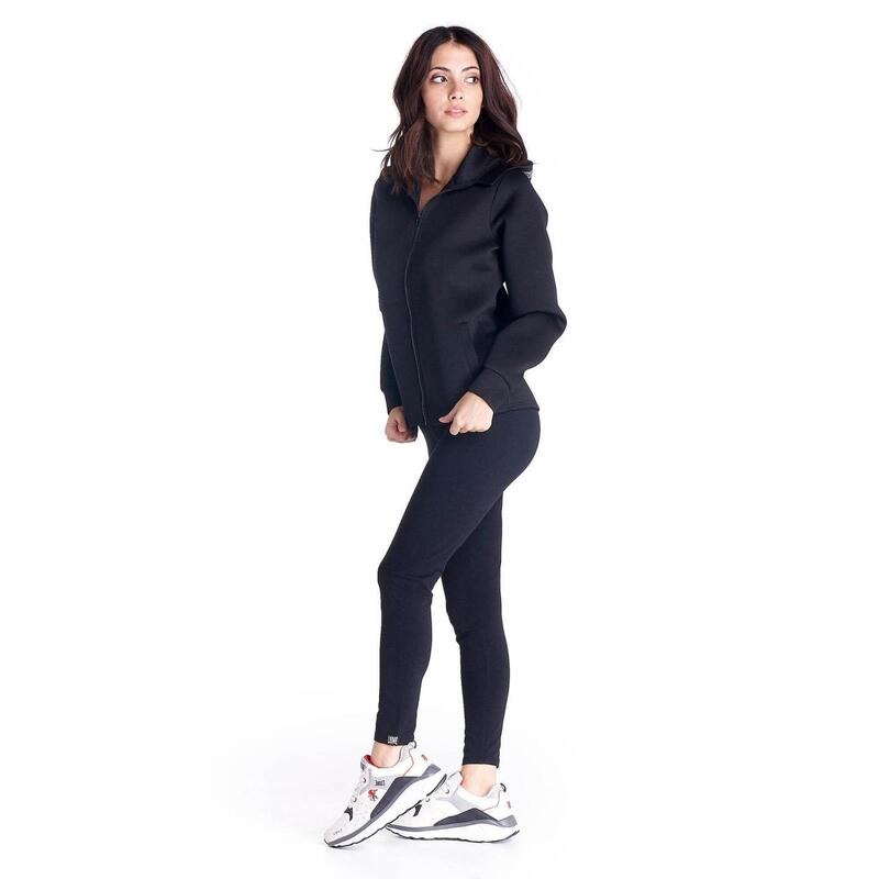 Sudadera de neopreno con capucha Shine On para mujer