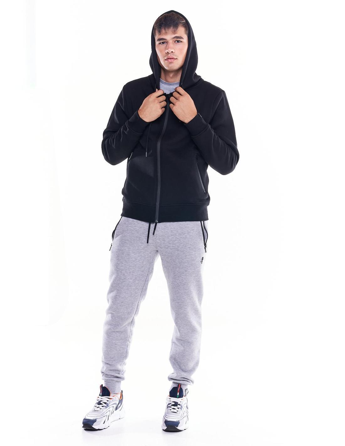 Kapuzenpullover für Männer Leone full zip Soft Basic 2/7