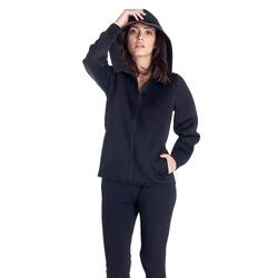 Sudadera de neopreno con capucha Shine On para mujer