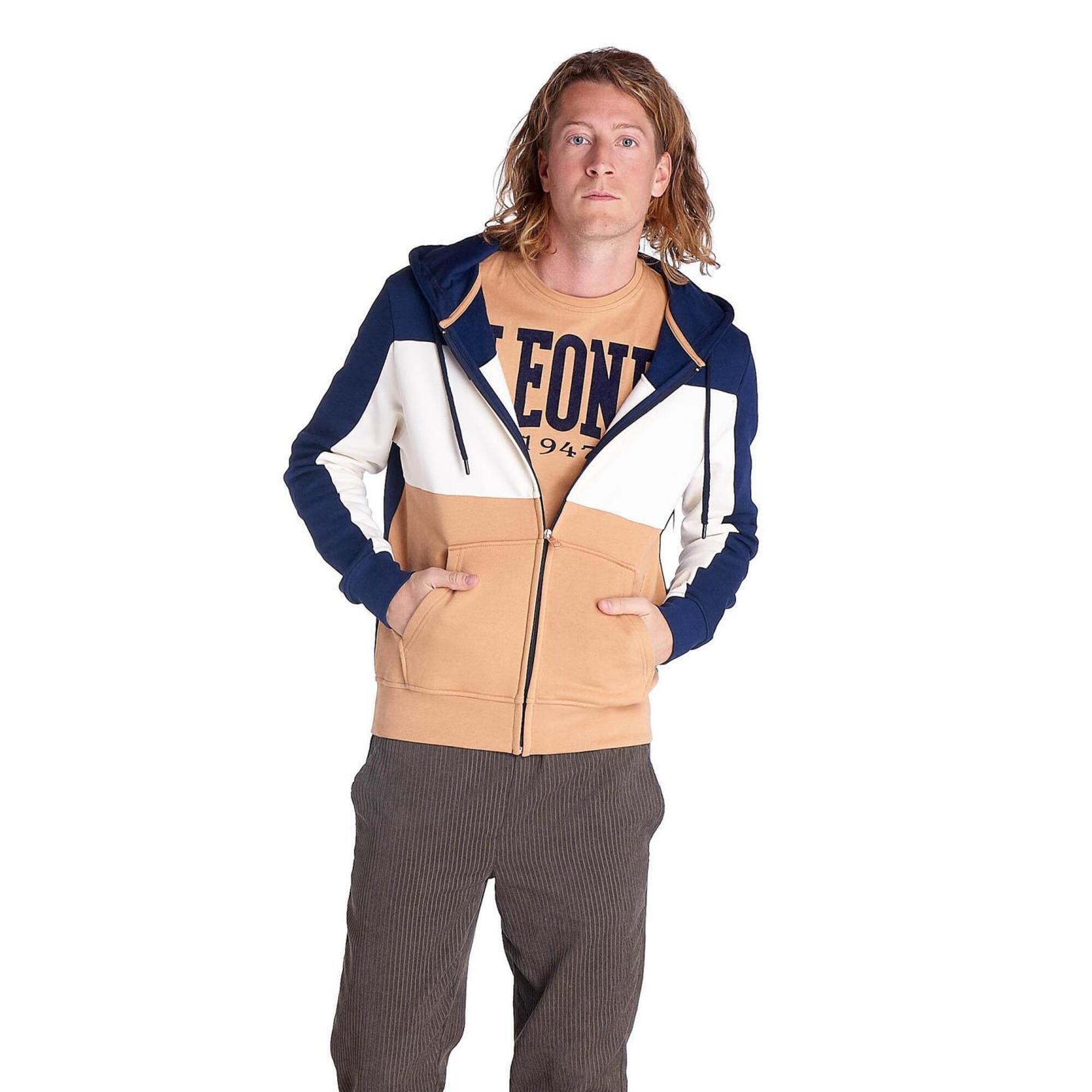 Leone 1947 Apparel - Kapuzenpullover Für Männer Leone Full Zip Earth Tones - Sweat-shirt - Bleu - Decathlon