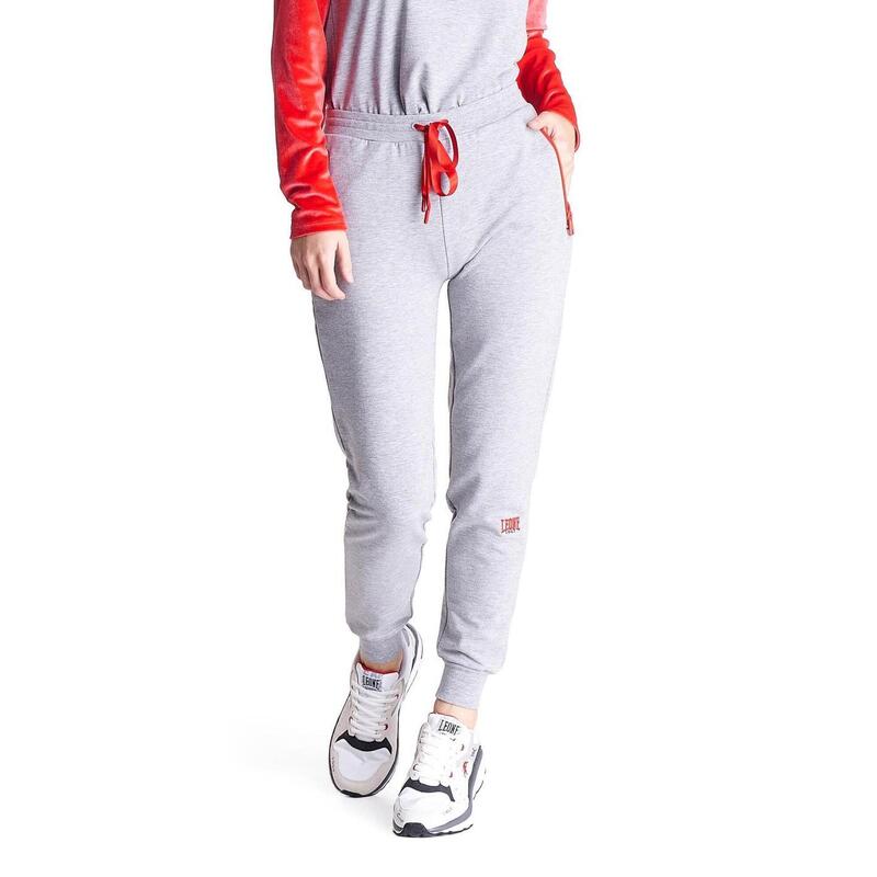 CalÃ§a de Sweatshirt Mulher com punho universitária