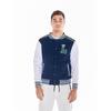 Blouson aviateur boutonné College pour hommes