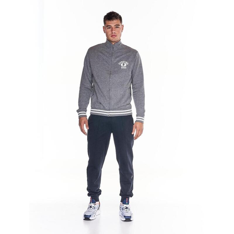 Tuta da uomo collo in piedi full zip College