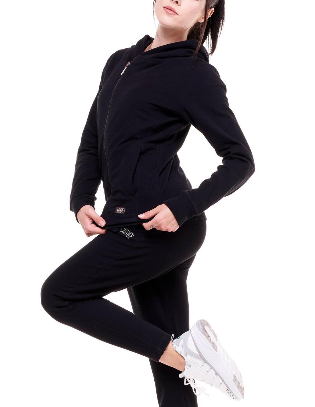 Felpa da donna cappuccio zip asimmetrica Greysongreys 7/7