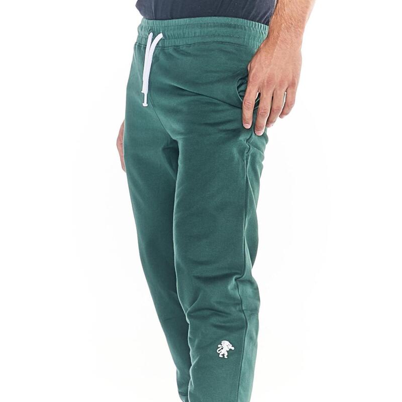 Lion Icon College Pantalones de chándal elásticos en los tobillos para hombre