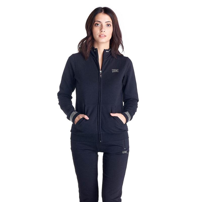 Jumpsuit met glanzende kraag voor dames