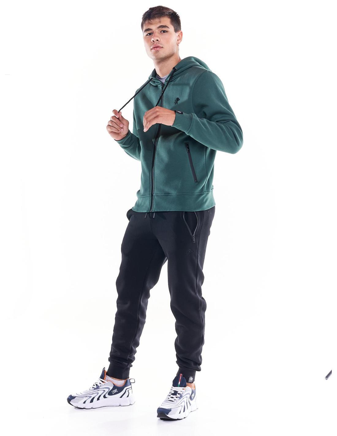 Kapuzenpullover für Männer Leone full zip Soft Basic 3/6
