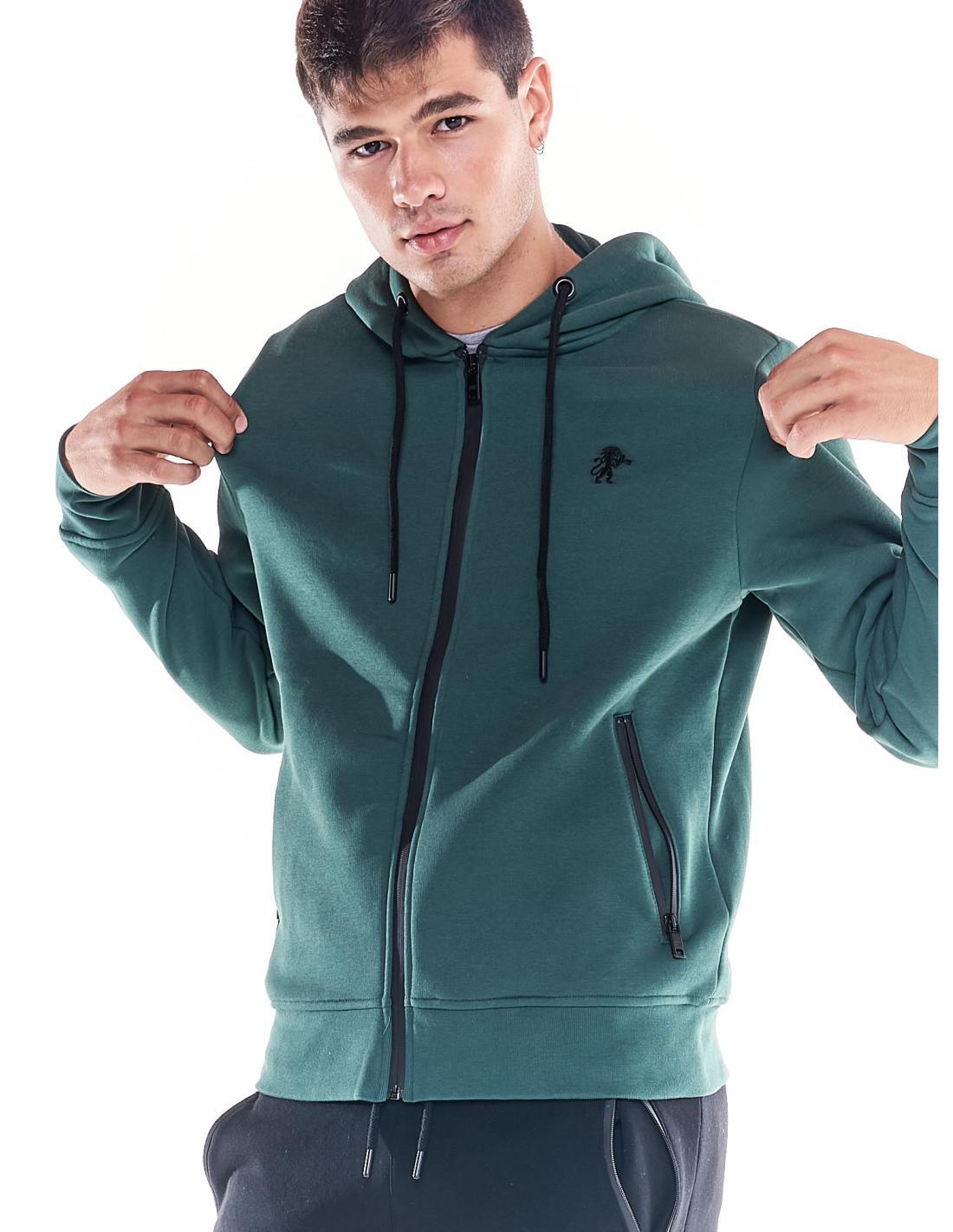 Kapuzenpullover für Männer Leone full zip Soft Basic 5/6