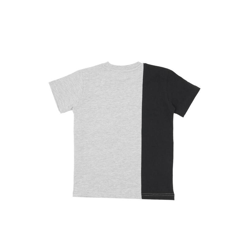 T-shirt da bambino a maniche corte bicolor verticale Junior Class