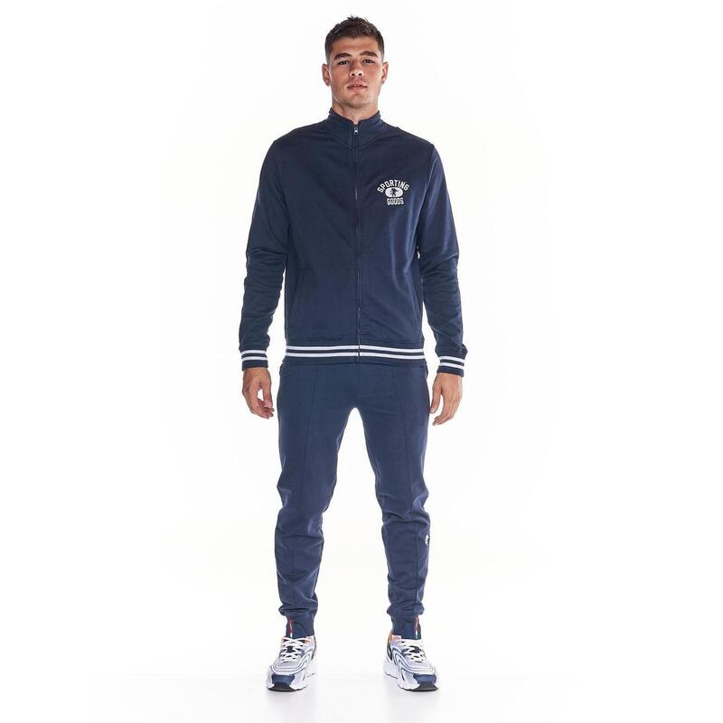 Tuta da uomo collo in piedi full zip College