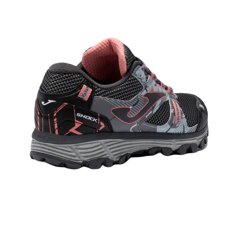 Zapatilla Running Trail Mujer Joma TK.SHOCK 2212 GRIS ROSA