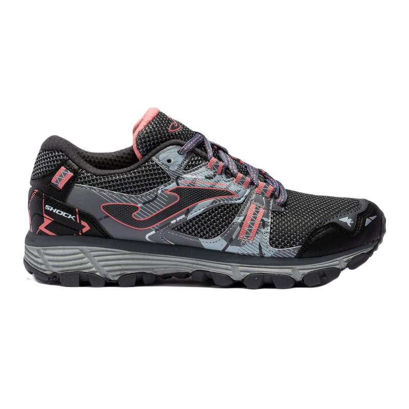 Zapatilla Running Trail Mujer Joma TK.SHOCK 2212 GRIS ROSA