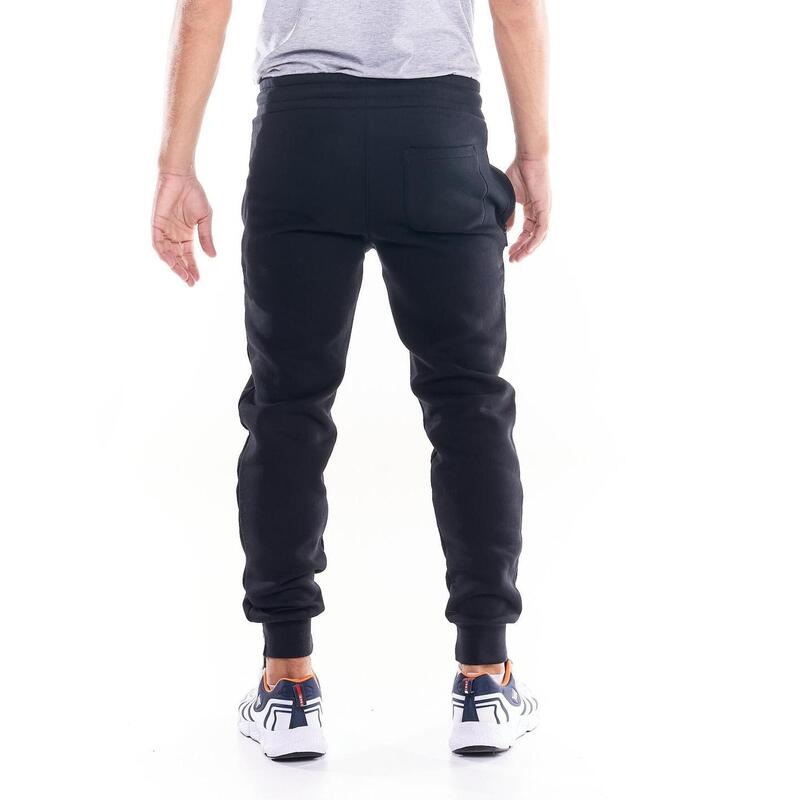 Pantaloni in felpa da uomo con elastico icona leone Soft Basic