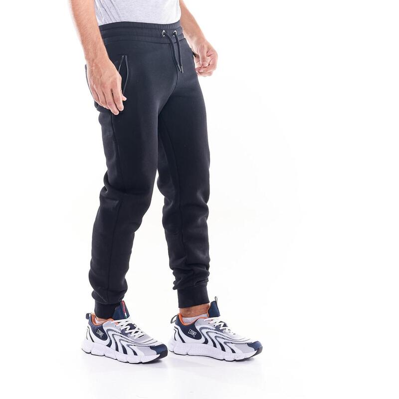 Pantaloni in felpa da uomo con elastico icona leone Soft Basic