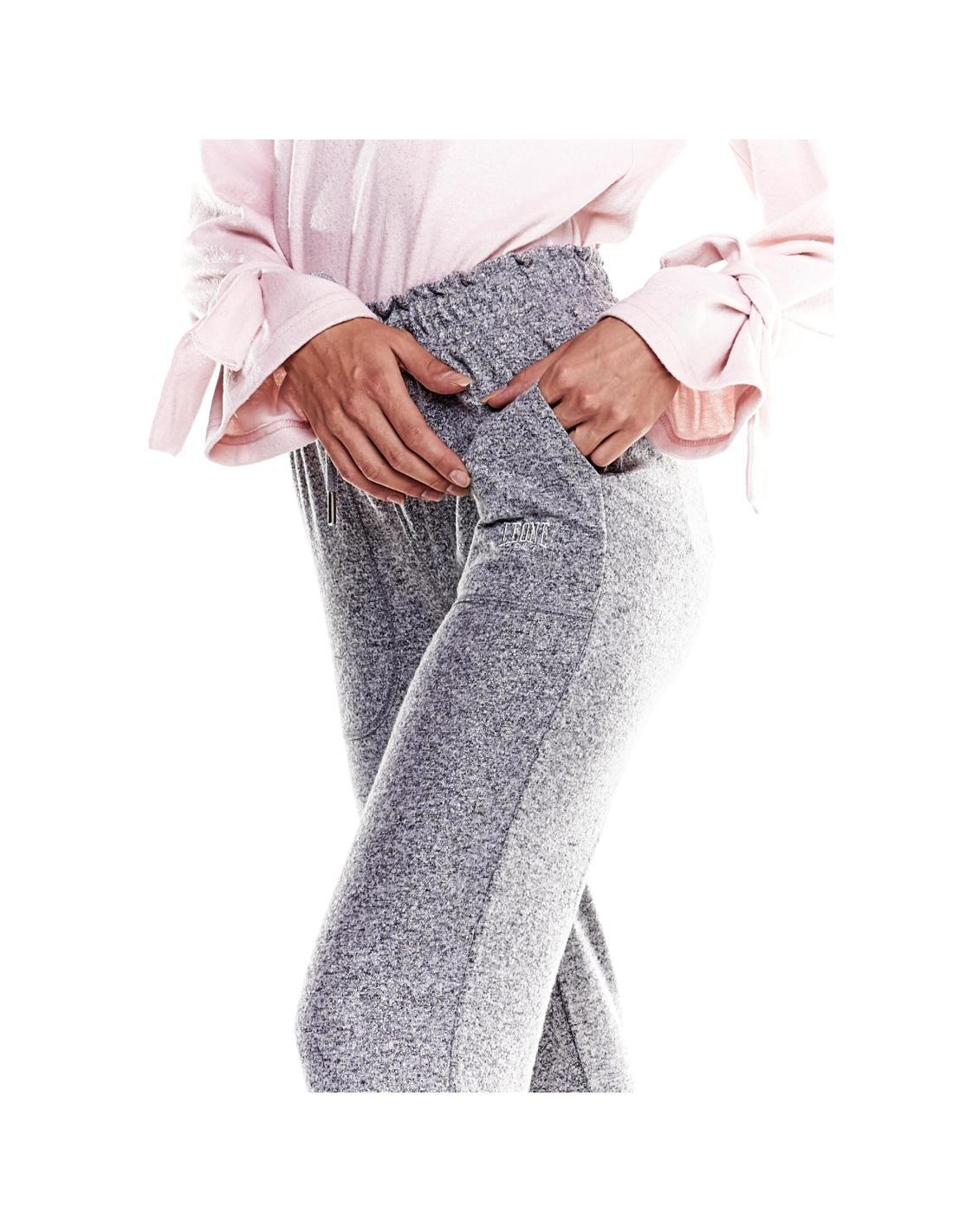Pantaloni in felpa da donna con polsini Sequins 5/7